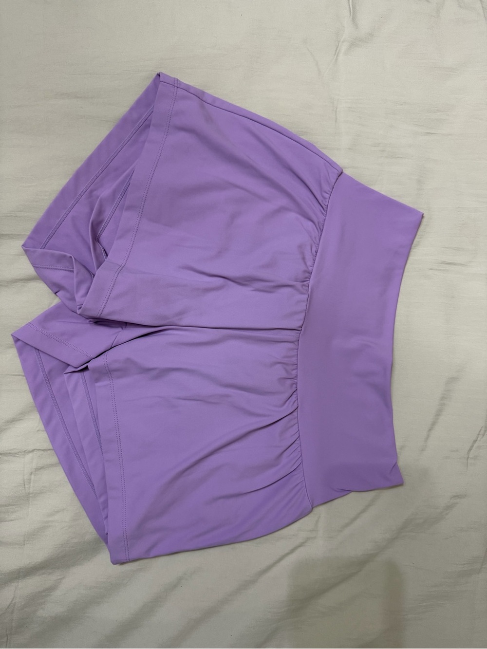 Halara Women's Lavender Active Shorts with Wide Waistband